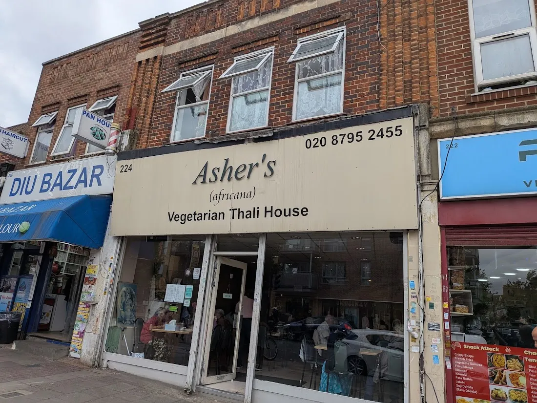 Asher's Africana Pure Vegetarian Restaurant